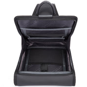 Geanta crossbody, tip rucsac unisex, forma patrata, din poliester rezistent la apa, bareta cu trident, compartiment pentru tableta 9,7 inch BANGE BG7323