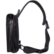 Geanta crossbody, tip rucsac unisex, forma patrata, din poliester rezistent la apa, bareta cu trident, compartiment pentru tableta 9,7 inch BANGE BG7323