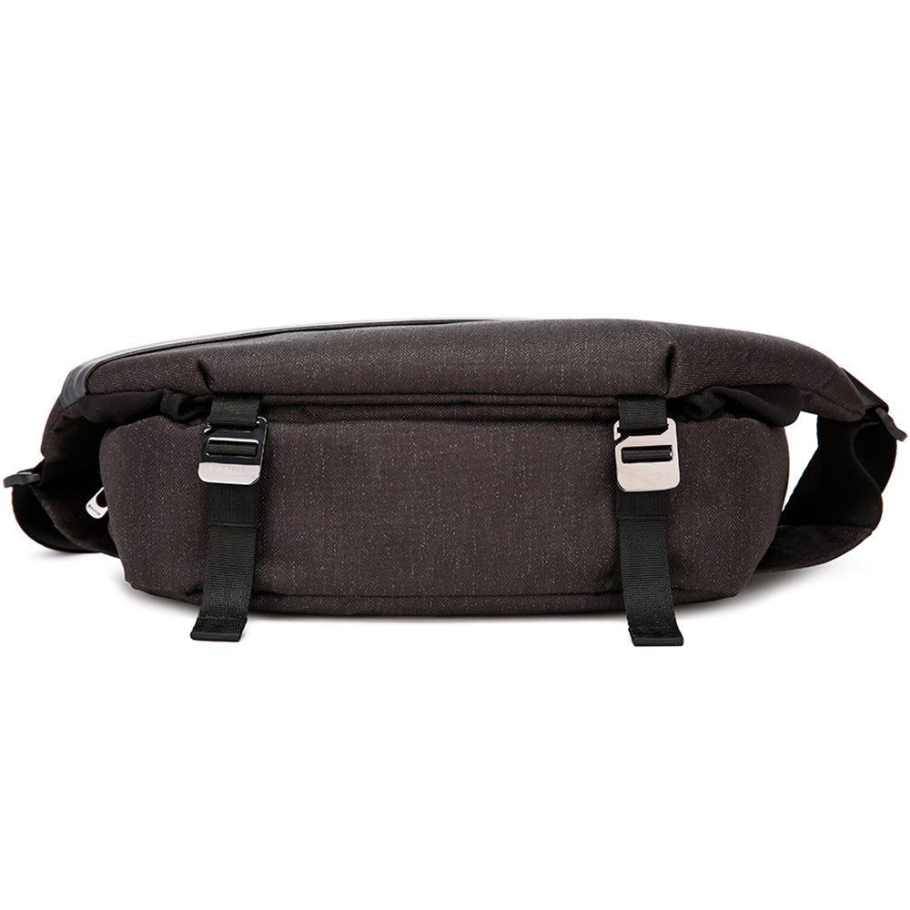 Geanta crossbody unisex, din poliester este rezistenta la apa, inel retractabil pentru chei, buzunar antifurt BANGE BG7399