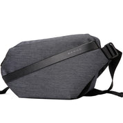 Geanta crossbody unisex, din poliester este rezistenta la apa, inel retractabil pentru chei, buzunar antifurt BANGE BG7399