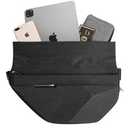 Geanta crossbody, unisex, din poliester, rezistenta la stropi, inel retractabil pentru chei, BANGE BG7502