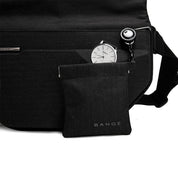 Geanta crossbody, unisex, din poliester, rezistenta la stropi, inel retractabil pentru chei, BANGE BG7502