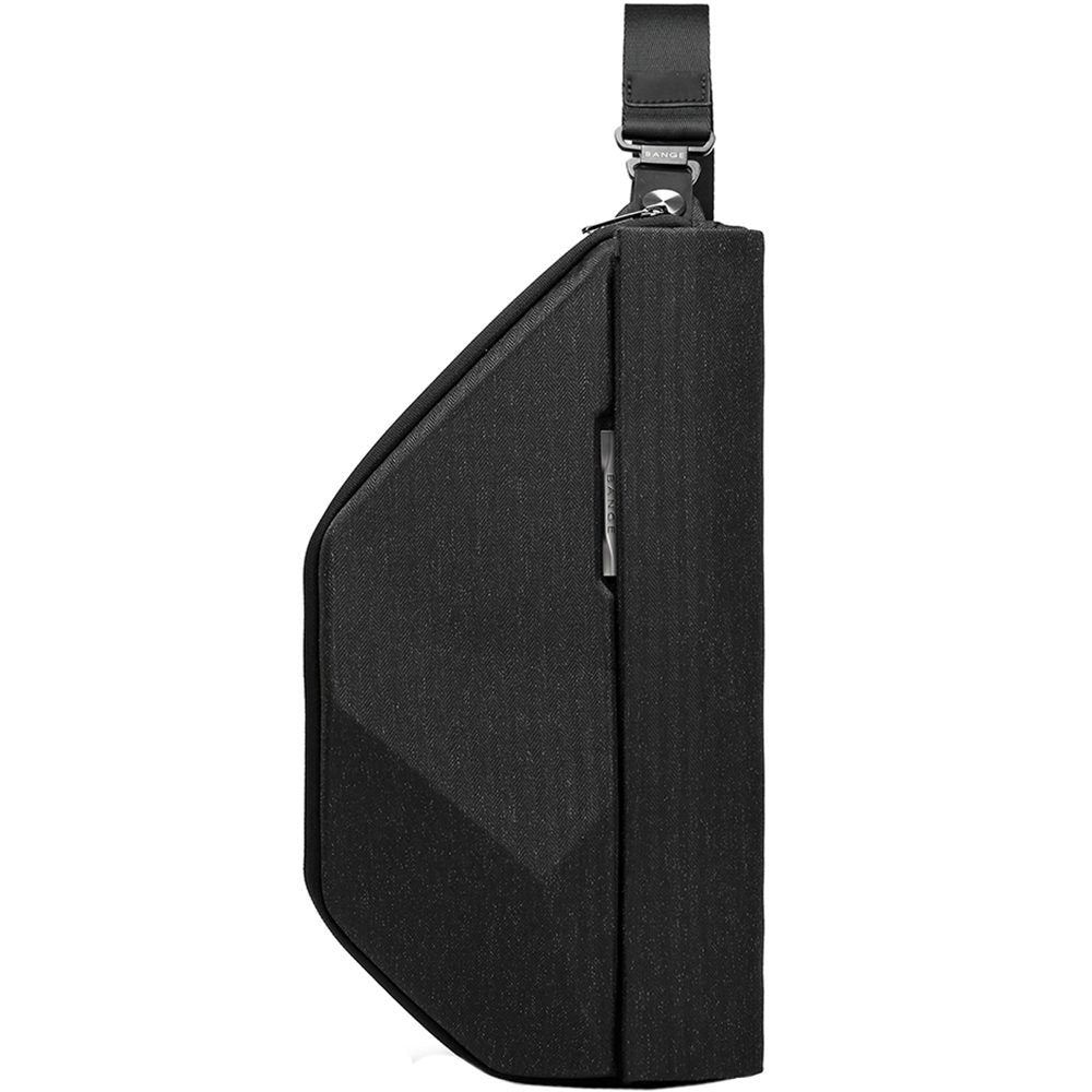 Geanta crossbody, unisex, din poliester, rezistenta la stropi, inel retractabil pentru chei, BANGE BG7502