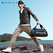 Geanta unisex pentru sport, calatorie, compartiment pentru incaltaminte, rezistenta la stropi, BANGE BG7561