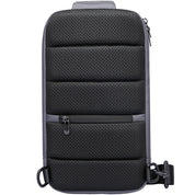 Rucsac crossbody pentru barbati, cu buzunar antifurt, din poliester rezistent la apa, bareta ajustabila stinga dreapta BANGE BG7565