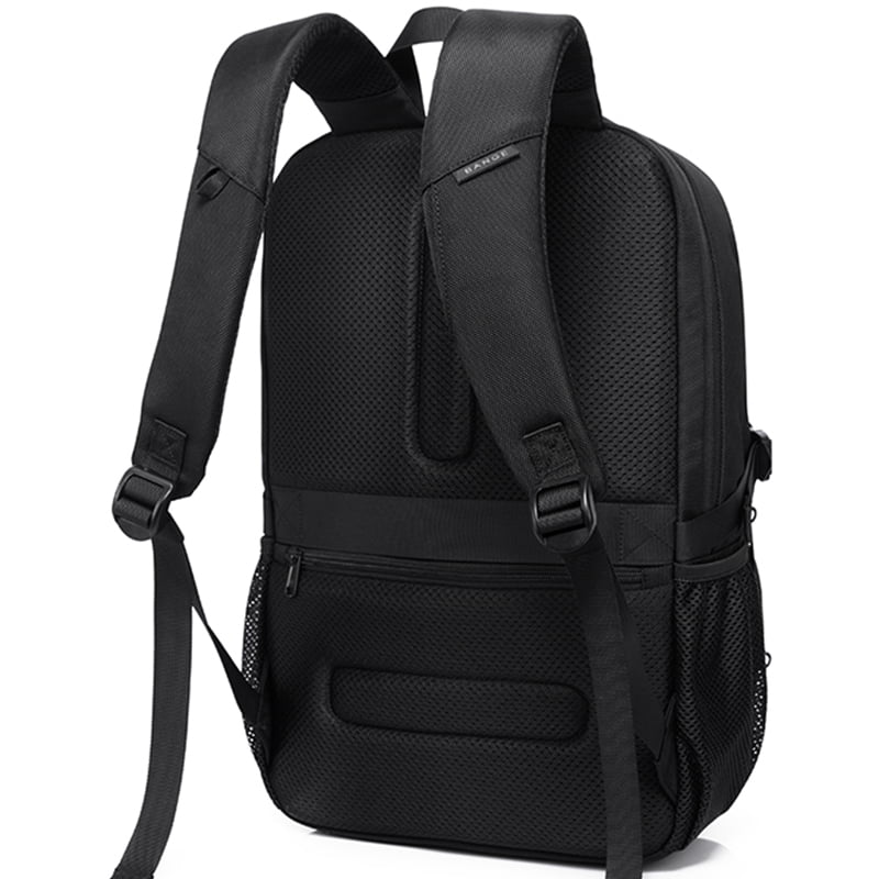 Rucsac calatorii, cu port USB si compartiment laptop de 15.6 nch, buzunar anti furt si fixare de valiza, BANGE BG77128