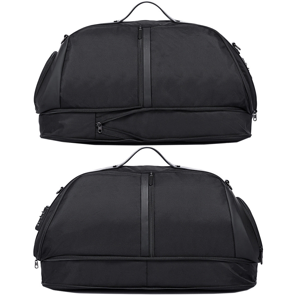 Geanta unisex multifunctionala pentru sport, duffle extensibila, lacat TSA si compartiment separat pentru incaltaminte, BANGE BG77178