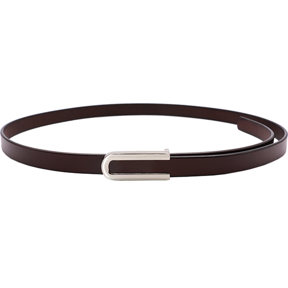 Curea dama, subtire, model clasic, piele naturala, ROCS BZ-07