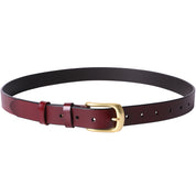 Curea dama, ROCS, piele naturala, model clasic, fara cusuturi, BZ-22