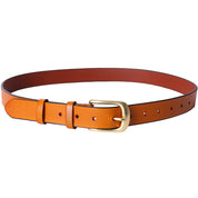 Curea dama, ROCS, piele naturala, model clasic, fara cusuturi, BZ-22
