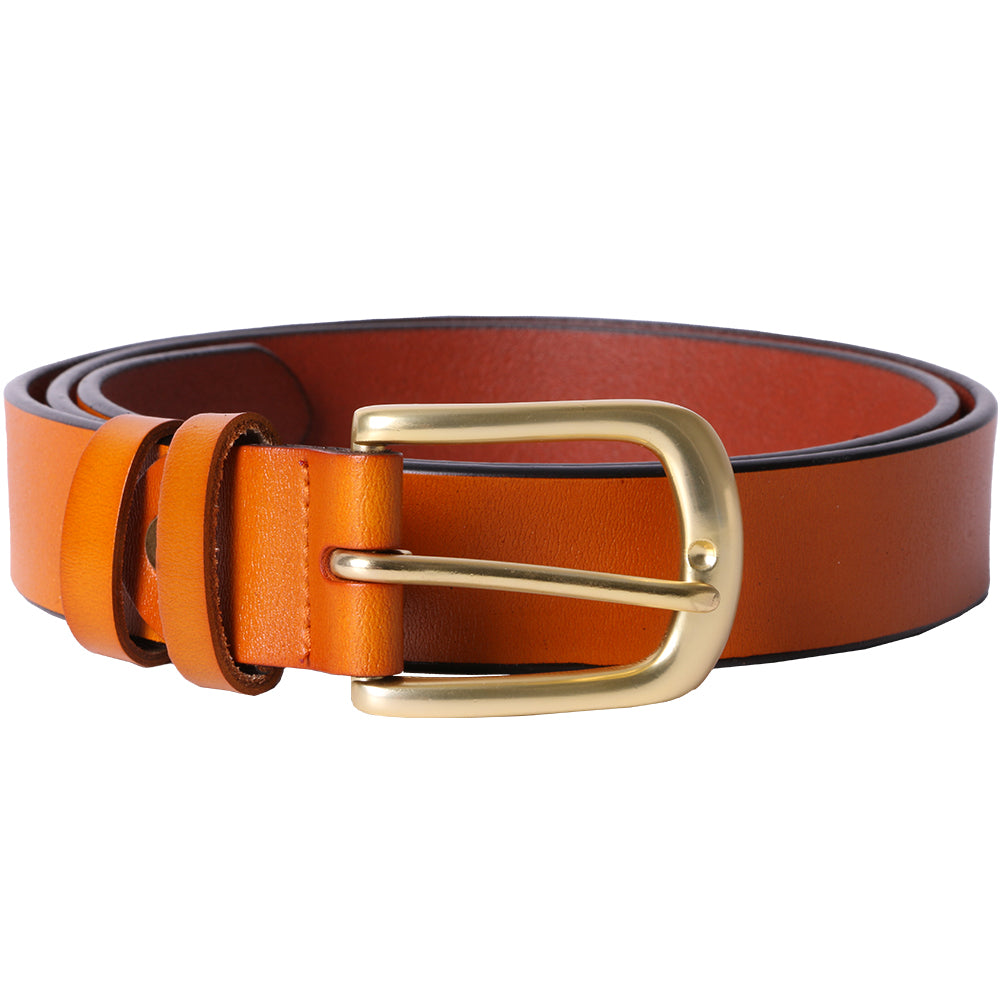 Curea dama, ROCS, piele naturala, model clasic, fara cusuturi, BZ-22
