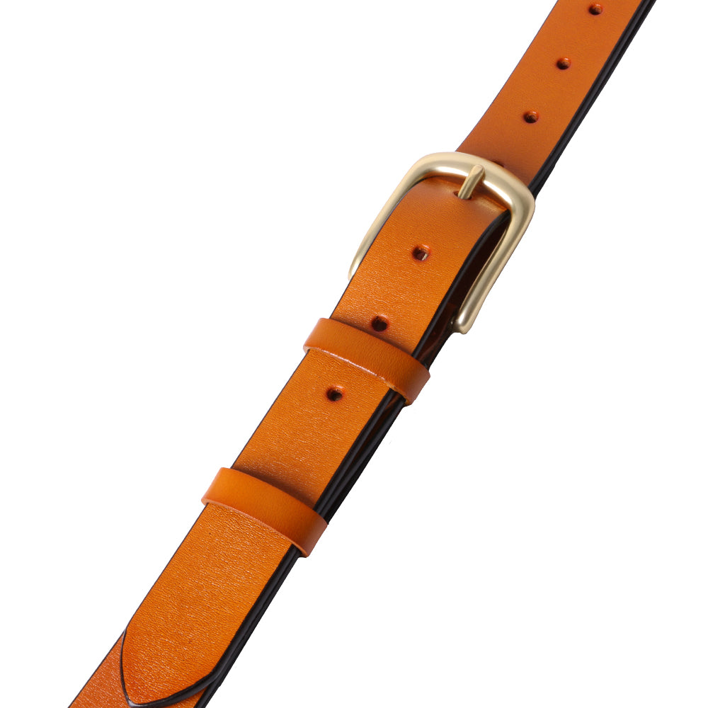 Curea dama, ROCS, piele naturala, model clasic, fara cusuturi, BZ-22