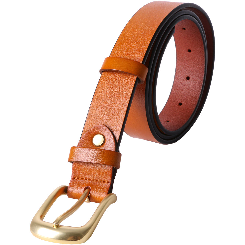 Curea dama, ROCS, piele naturala, model clasic, fara cusuturi, BZ-22