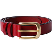 Curea dama, ROCS, piele naturala, model clasic, fara cusuturi, BZ-22