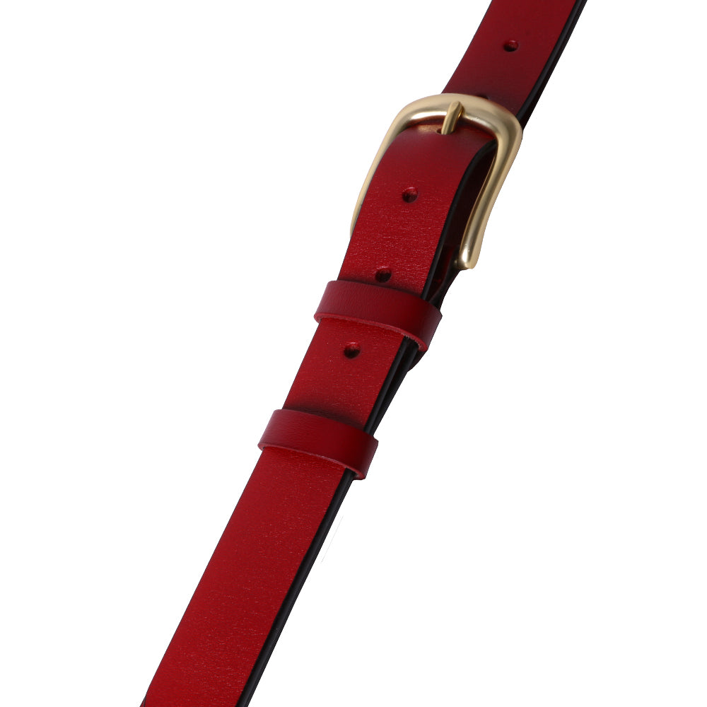 Curea dama, ROCS, piele naturala, model clasic, fara cusuturi, BZ-22