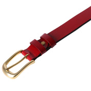 Curea dama, ROCS, piele naturala, model clasic, fara cusuturi, BZ-22