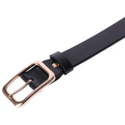 Curea dama, ROCS, piele naturala, model clasic, fara cusaturi, BZ-24