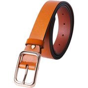 Curea dama, ROCS, piele naturala, model clasic, fara cusaturi, BZ-24