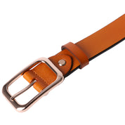 Curea dama, ROCS, piele naturala, model clasic, fara cusaturi, BZ-24