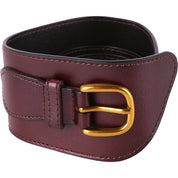 Curea dama, de tip brau, piele naturala, catarama clasica, ROCS, BZ-42
