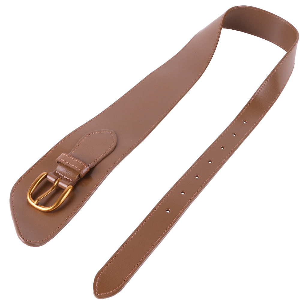 Curea dama, de tip brau, piele naturala, catarama clasica, ROCS, BZ-42