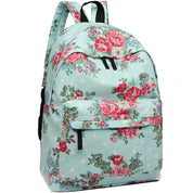 Rucsac casual pentru dama, cu print flori, Miss Lulu E1401F