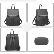 Rucsac casual elegant pentru femei, piele ecologica, Billie Miss Lulu E1669