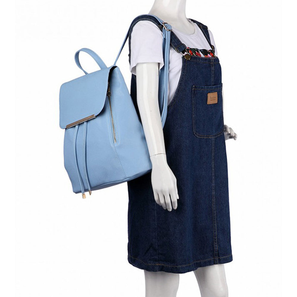 Rucsac casual elegant pentru femei, piele ecologica, Billie Miss Lulu E1669