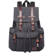 Rucsac multifuncional unisex pentru calatorii sau hiking, cu detalii din piele, KONO E1672