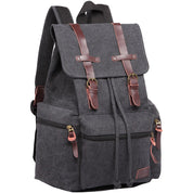 Rucsac multifuncional unisex pentru calatorii sau hiking, cu detalii din piele, KONO E1672