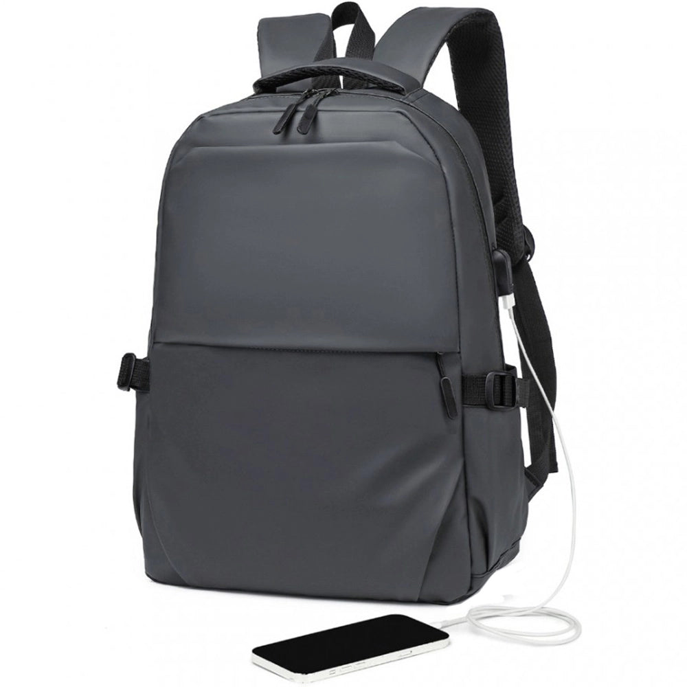 Rucsac casual pentru dama, cu port USB si rezistent la stropi, KONO E2329