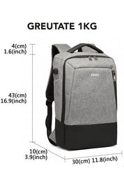 Rucsac smart casual, Kono cu port USB si AUX, E6869