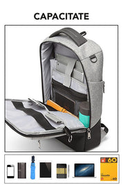 Rucsac smart casual, Kono cu port USB si AUX, E6869