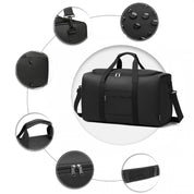 Geanta sport si calatorii, tip duffle bag, usoara, rezistenta la stropi, KONO EA2112