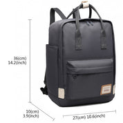 Rucsac casual unisex pentru laptop, rezistent la stropi, KONO EB2017