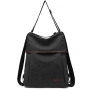 Geanta dama, tip rucsac, stil casual, de umar din panza, KONO EB2041