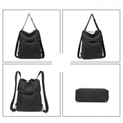 Geanta dama, tip rucsac, stil casual, de umar din panza, KONO EB2041