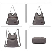 Geanta dama, tip rucsac, stil casual, de umar din panza, KONO EB2041