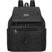 Rucsac casual pentru dame, din panza, compartiment mare cu buzunare interioare, KONO EB2233