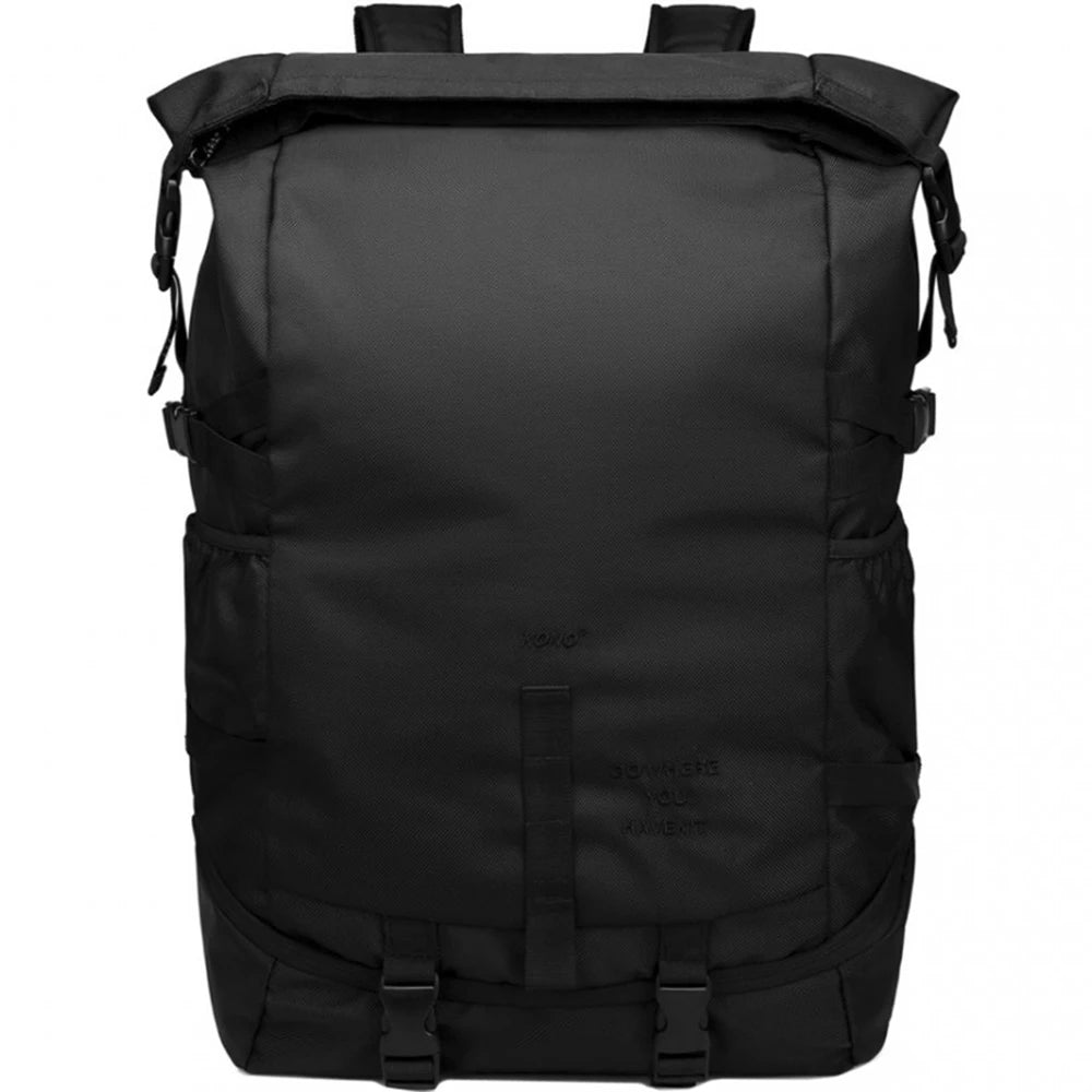 Rucsac sport unisex, din poliester este rezistent la stropi, KONO EQ2302