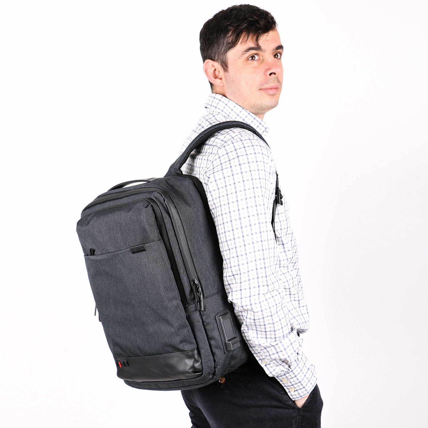 Rucsac laptop barbati, port USB, Arctic Hunter GB00328