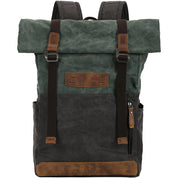 Rucsac unisex pentru hiking, rucsac camping, rucsac vintage, material CANVAS este rezistent la stropi si zgirieturi, JOLAR. GF-0158