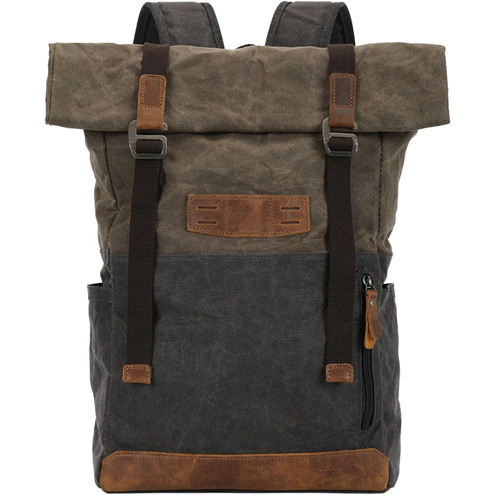 Rucsac unisex pentru hiking, rucsac camping, rucsac vintage, material CANVAS este rezistent la stropi si zgirieturi, JOLAR. GF-0158