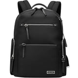 Rucsac Damă Elegant JOLAR, Laptop 13.3", Antifurt, Negru/Alb