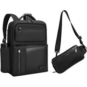 Rucsac unisex smart pentru laptop 15.6", din poliester rezistent la apa, cu borseta detasabila 2 in 1, cu port USB &amp; TYPE-C, rezistent la apa, JOLAR. GP023142