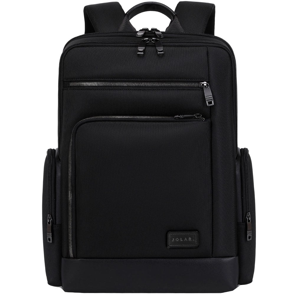 Rucsac Laptop JOLAR, Stil Urban, Călătorie sau Office, Negru