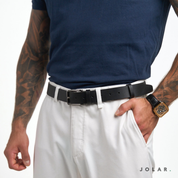 Curea Clasică Bărbați, Piele Naturală, JOLAR, Stil Elegant