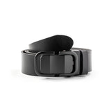 Curea Bărbați Piele Naturală, Cataramă Automată Mată 3.5 cm — JOLAR