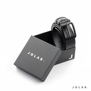 Curea Bărbați Piele Naturală JOLAR, Cataramă Clasică Dreaptă, 4 cm