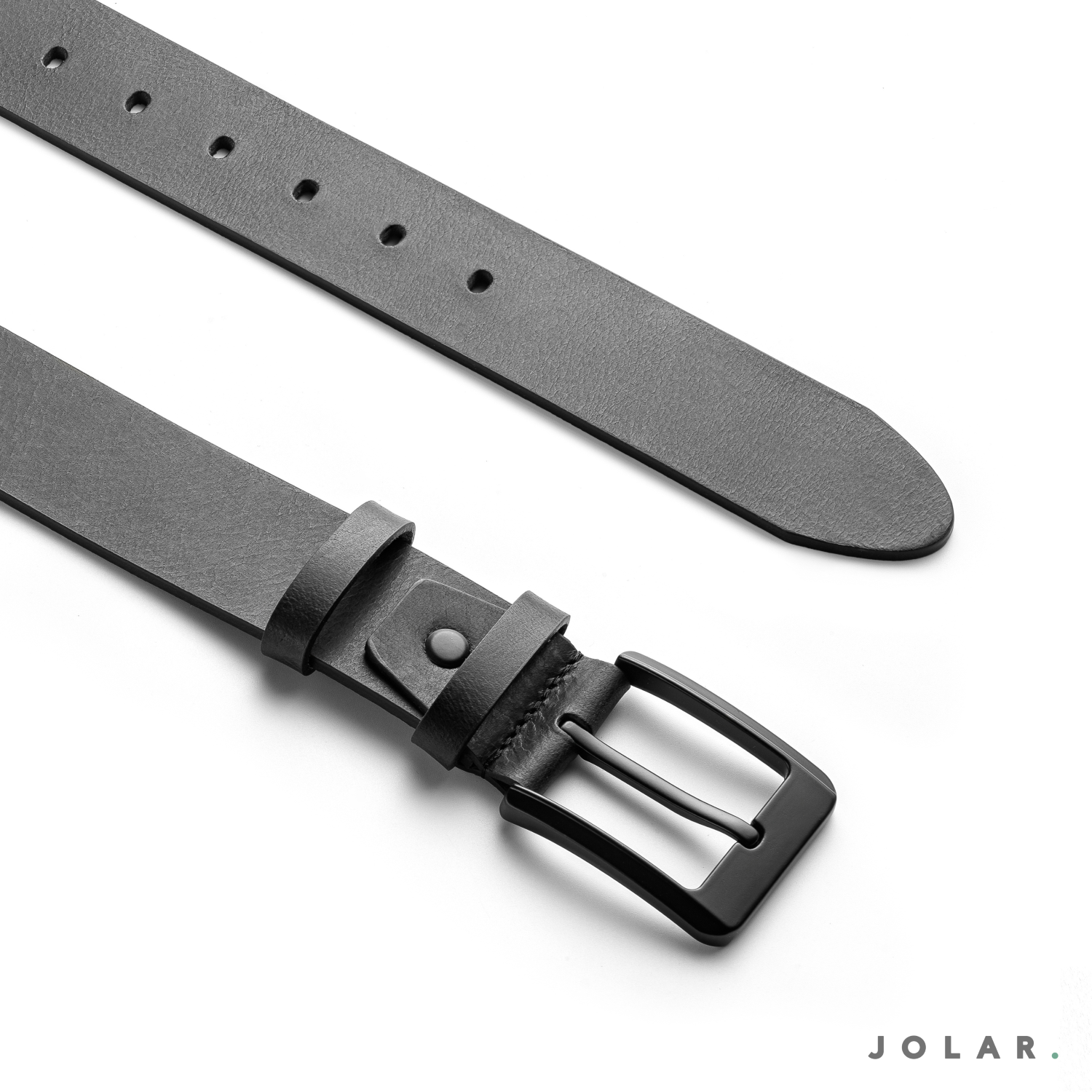 Curea Bărbați Piele Naturală JOLAR, Cataramă Clasică Dreaptă, 4 cm